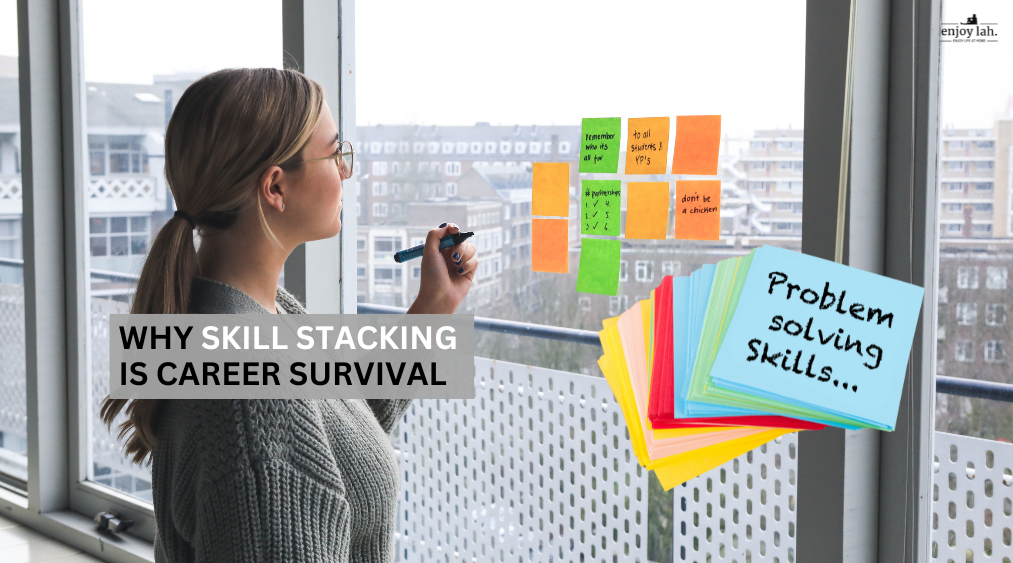 why skill stacking is key to career survival