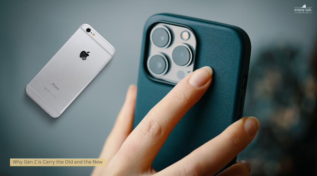 Gen Z is Carrying the old and new iphones