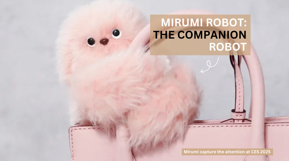 Mirumi robot - the companion robot unveiled by yukai engineering at ces 2025
