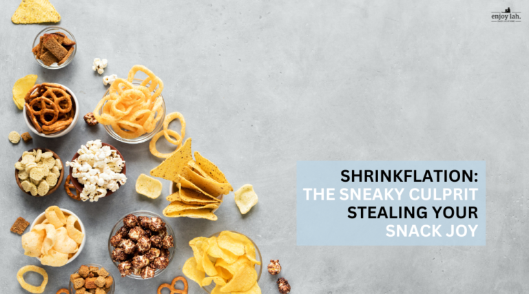 shrinkflation - sneaky culprit stealing your snack joy