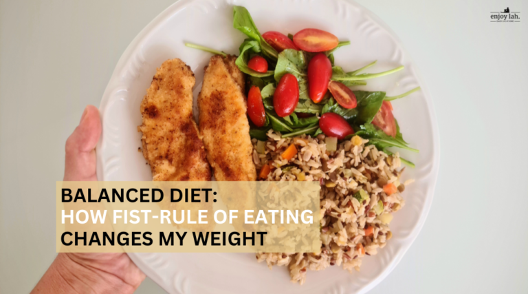 Fist rule of designing balanced diet