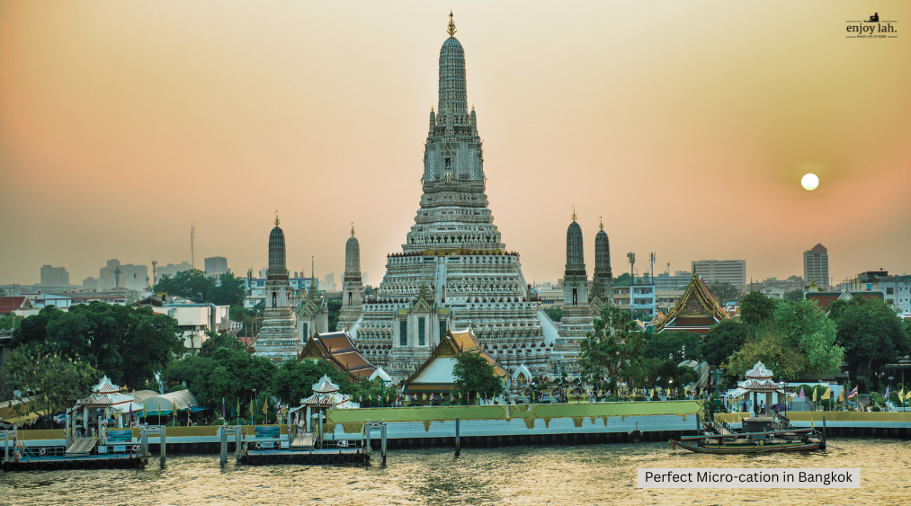 Bangkok best for shopping micro-cation theme