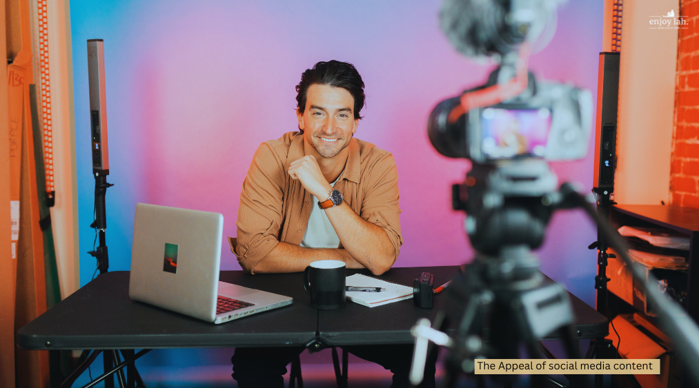 the appeal of social media content