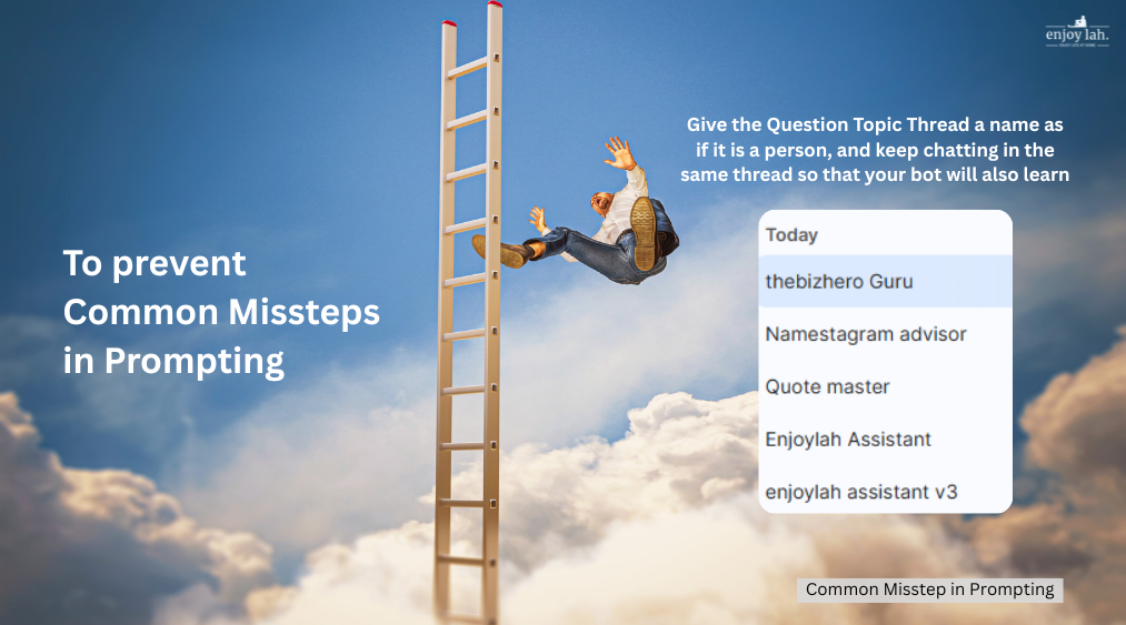 common missteps in prompting