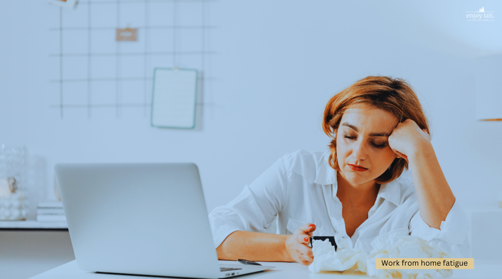 work from home stress