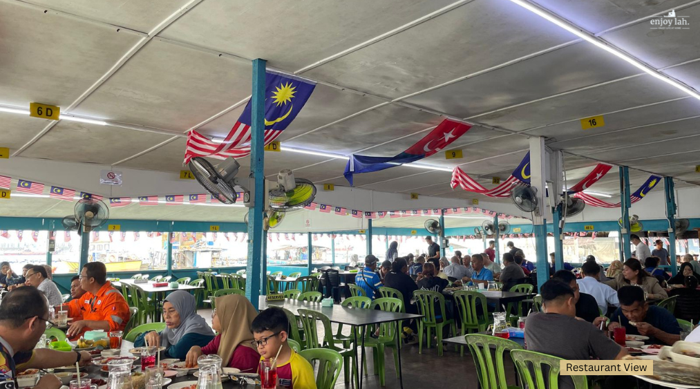 Rahmat Siakap Goreng Restaurant View