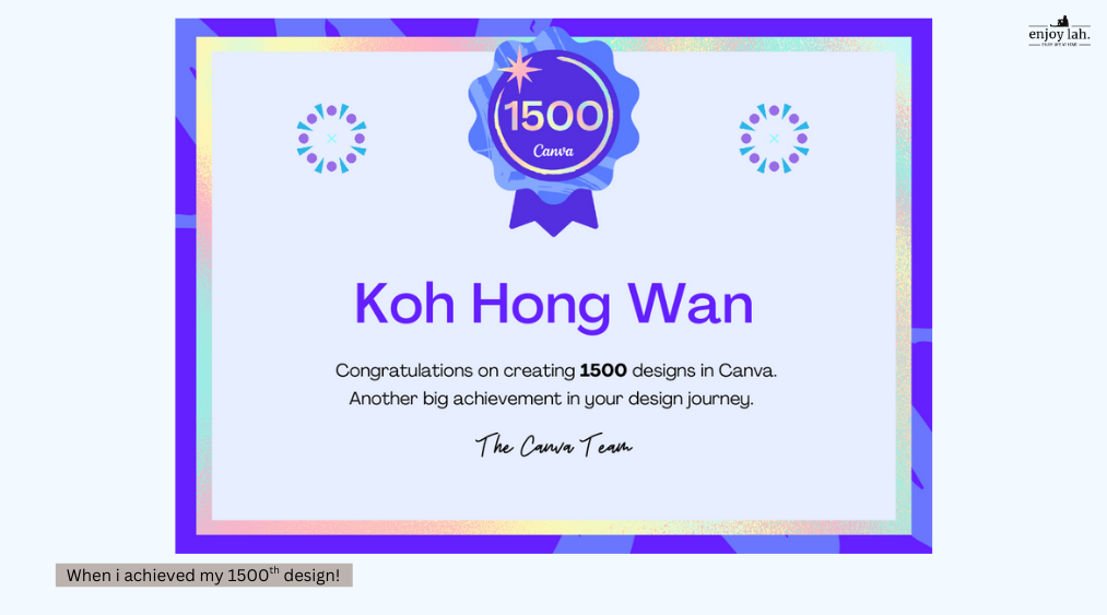 My 1500th design with canva