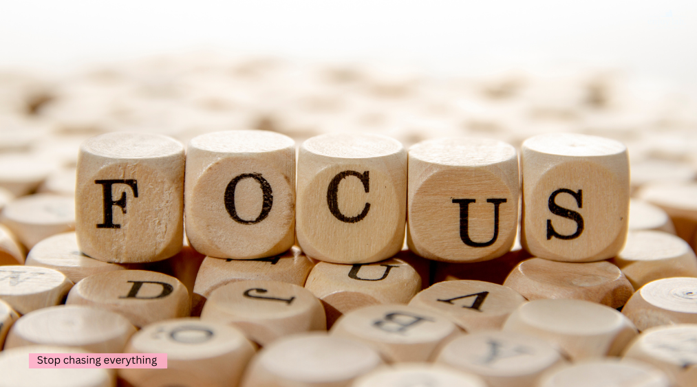 focus on the most impactful thing to do