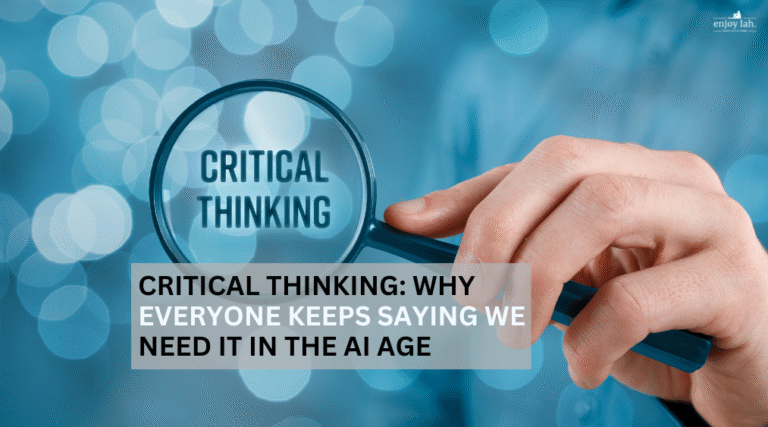 critically thinking, why everyone keeps saying we need it in ai age