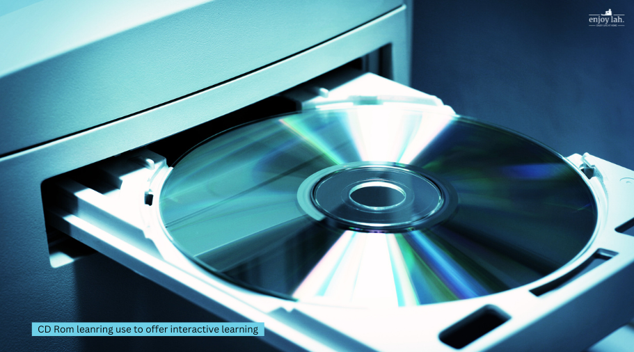 cd roms use to offer interactive learning experiences