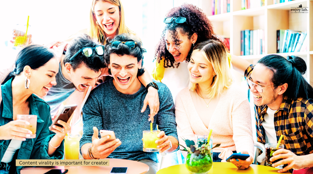 content virality is important for creator