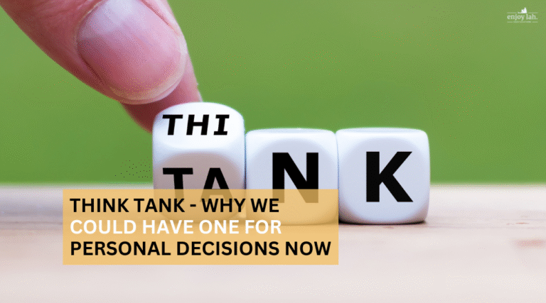 think tank - why we could have on personally now