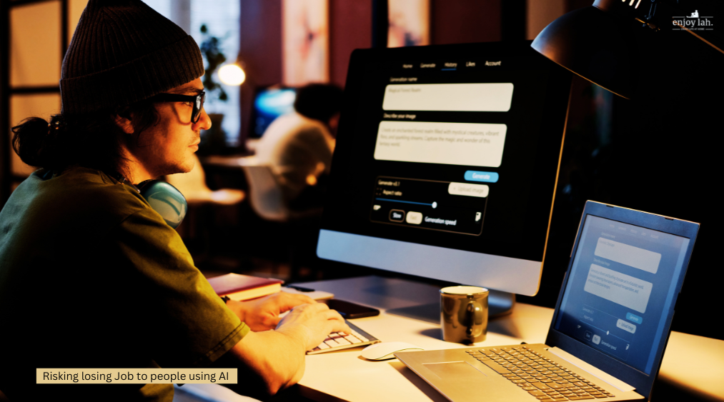 Losing job to people using ai