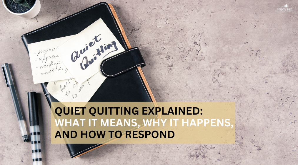 quiet quitting explained: what it means and how to respond