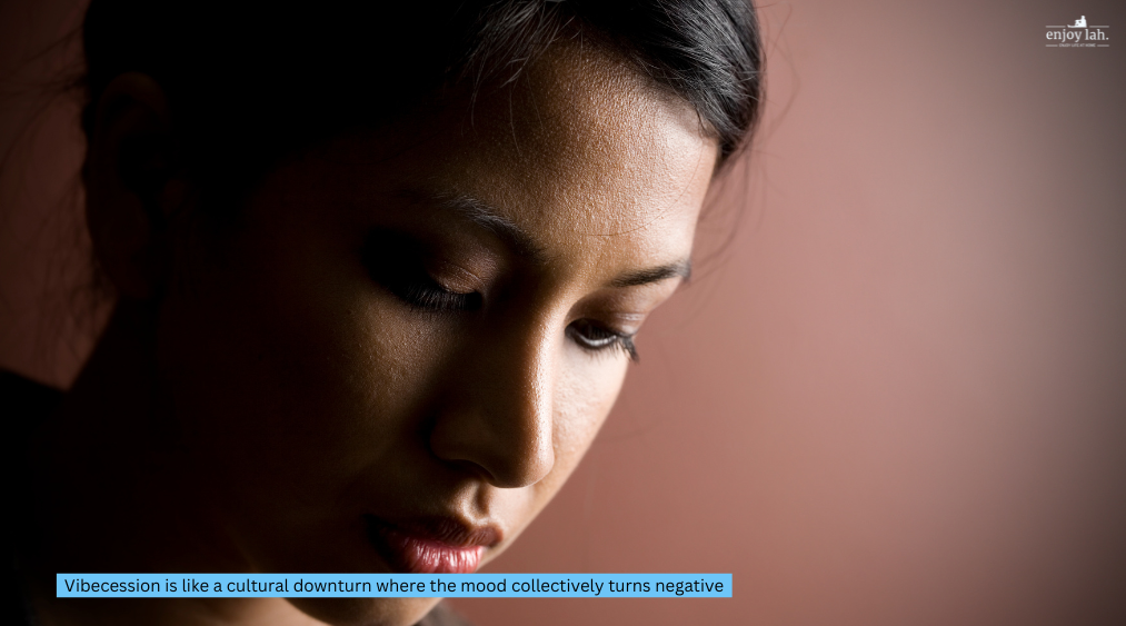 Vibecession is like a cultural downturn where the mood collectively turns negative