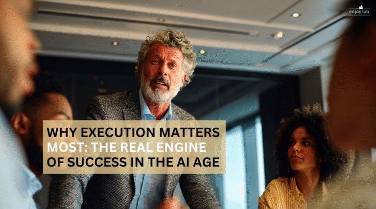 why execution matters most - the real success engine in AI age